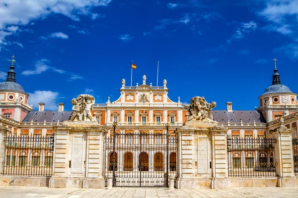 Koninklijk Paleis van aranjuez — Stockfoto